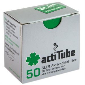 actiTube Uhlíkové filtre - SLIM , balenie 50 ks