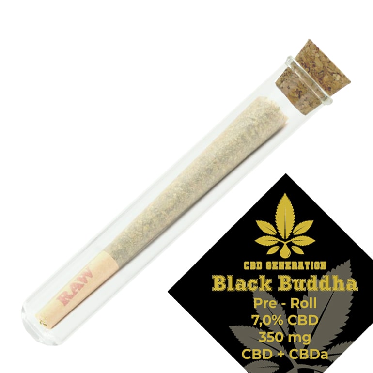 CBD Preroll – Black Buddha 7% CBD