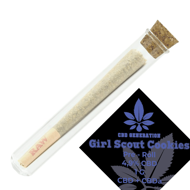 CBD Preroll – Girl Scout Cookies 4,9% CBD